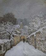 Alfred Sisley Snow at Louveciennes (san21) France oil painting artist